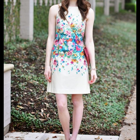 Anthropologie Tea Garden Maeve sheath dress size 2 - Picture 5 of 13